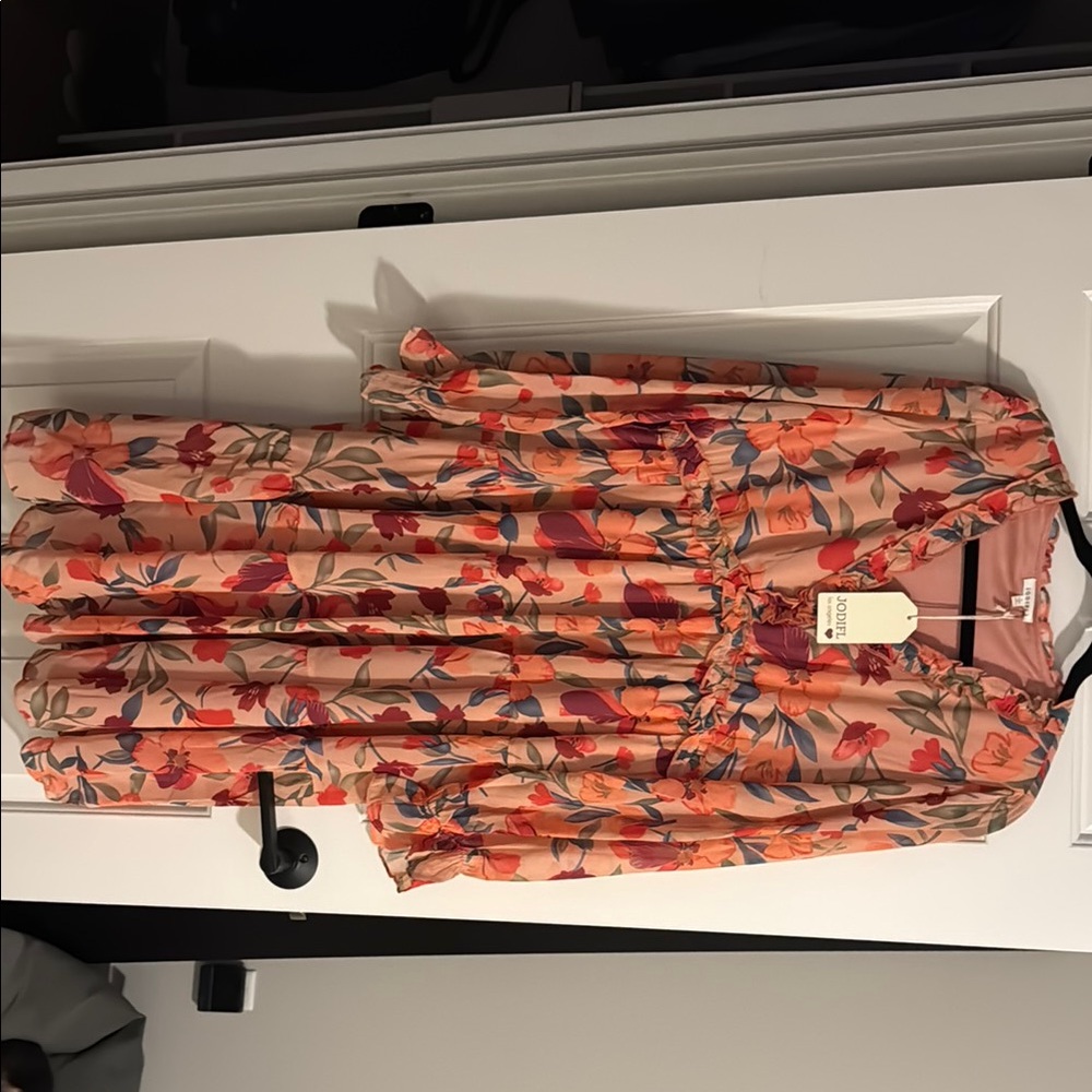 Floral Long Sleeve Dress